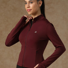 Sculptor Jacket Maroon