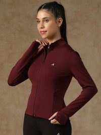 Sculptor Jacket Maroon