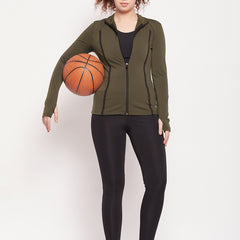 Aero Sculpt Jacket Olive