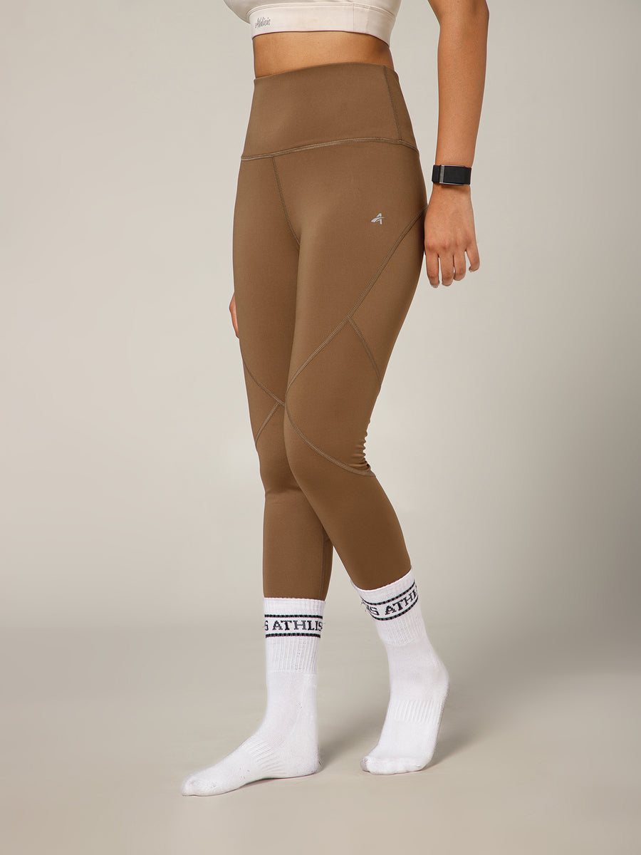 Adapt Seam Leggings Tan