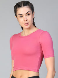 Essential Crop Top Pink