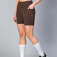 Stealth Active Shorts Brown