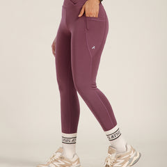 V-Front Legging Mauve
