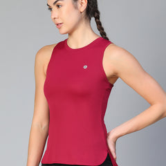 Lunar Shift Tank Top Maroon