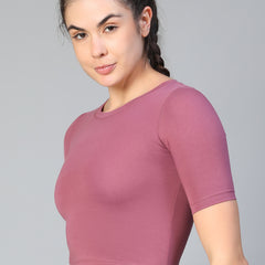 Essential Crop Top Mauve