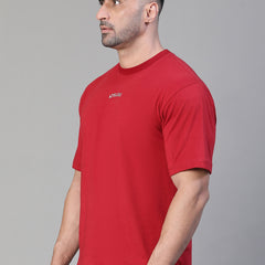 Eagle's Eye Oversized T-Shirt Maroon
