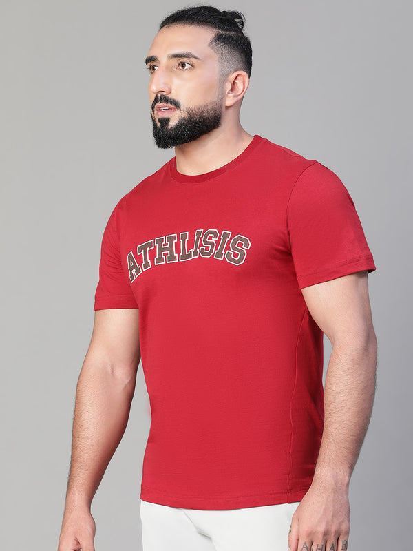 Everyday Basic T-Shirt Maroon
