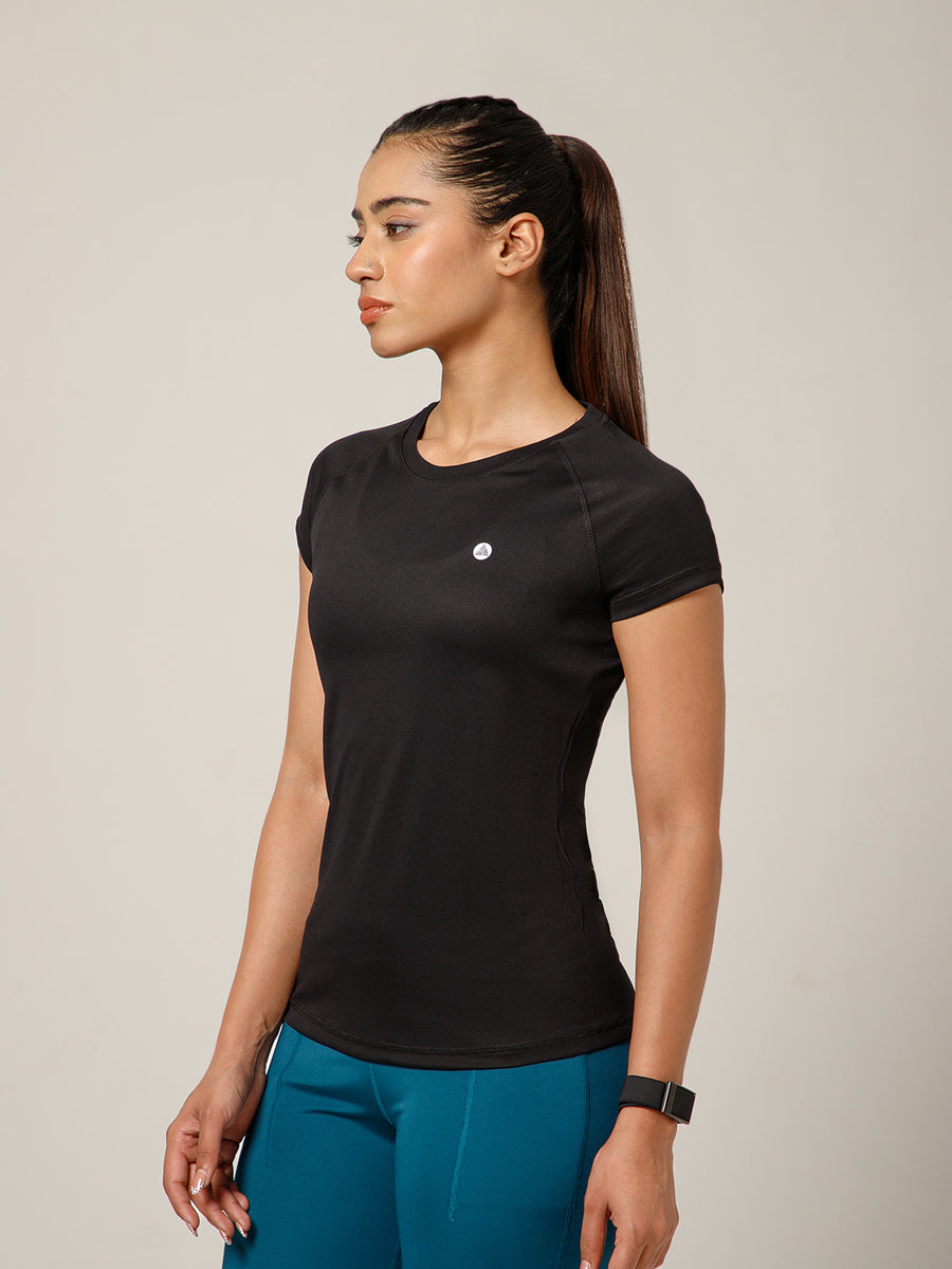 Aero Weave T-Shirt Black