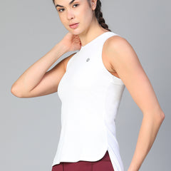 Lunar Shift Tank Top White