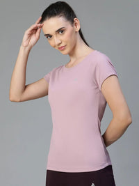 Keyhole T-shirt Lavender Athlisis Sports