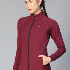 Verve Jacket Maroon