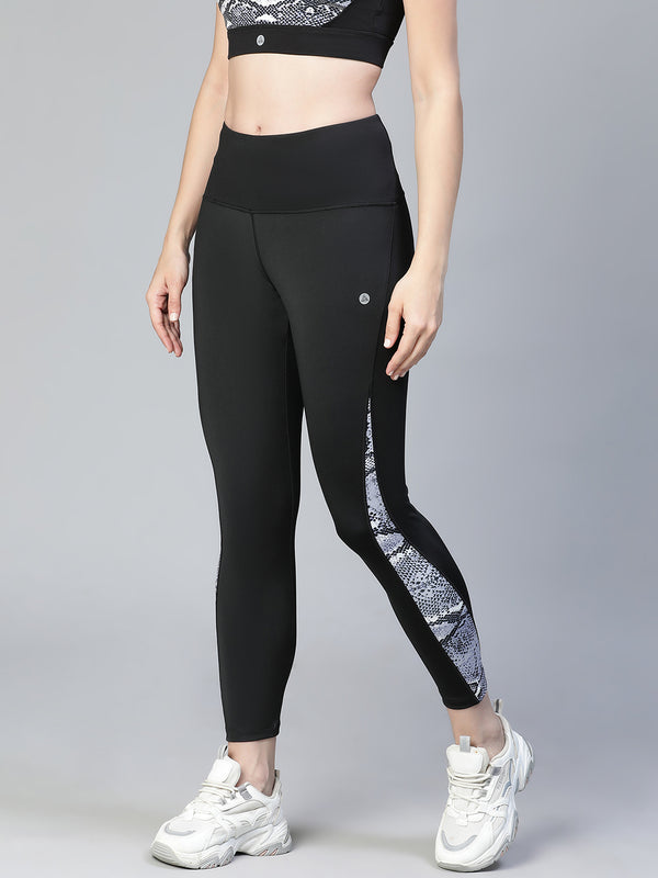 Side Seam Leggings Black