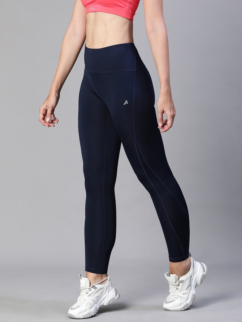 Side Seam Leggings Navy