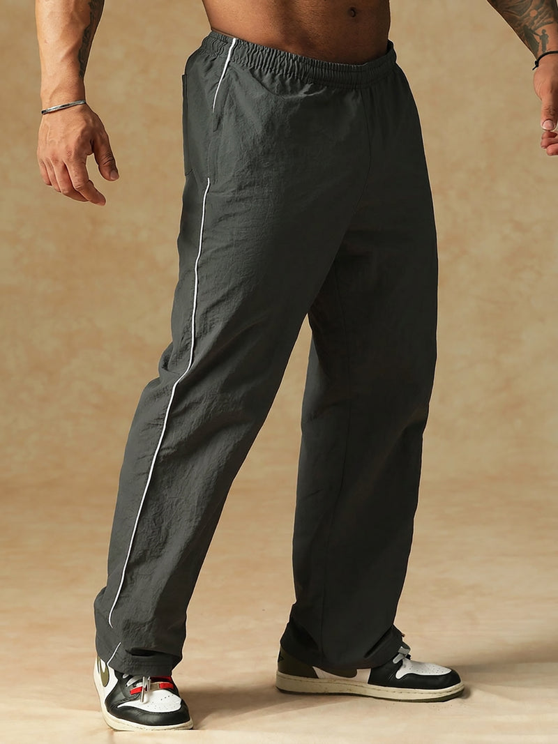Crinkle Classic Pants Grey