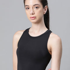 Basic Zen Crop Top Black