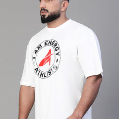 Energy Oversized T-Shirt White