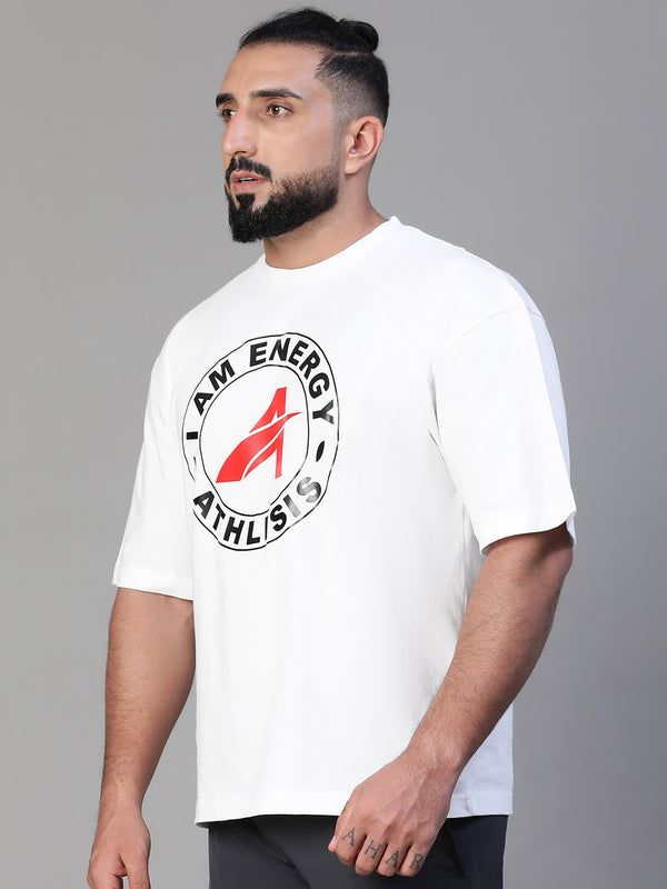 Energy Oversized T-Shirt White