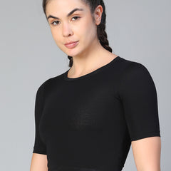Essential Crop Top Brown