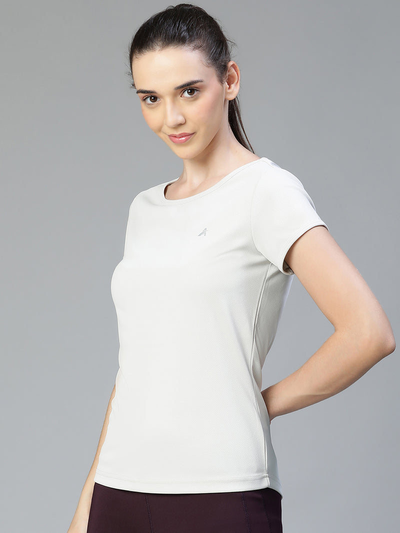 Keyhole T-shirt Gray