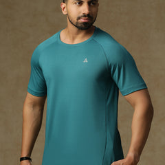 Back Panel T-Shirt Teal