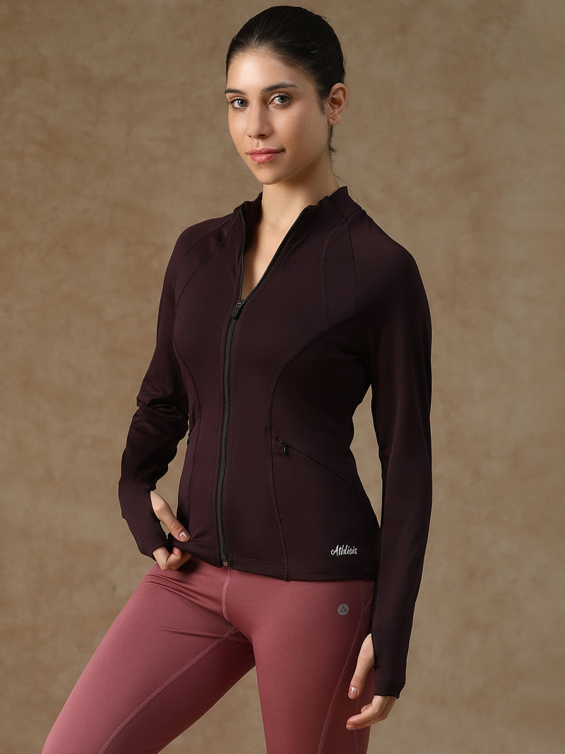 FlexMotion Jacket Wine
