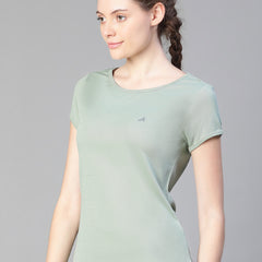 Keyhole T-shirt Olive