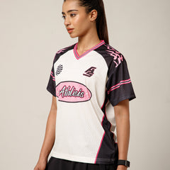 Cloud Nine Jersey Pink & Black