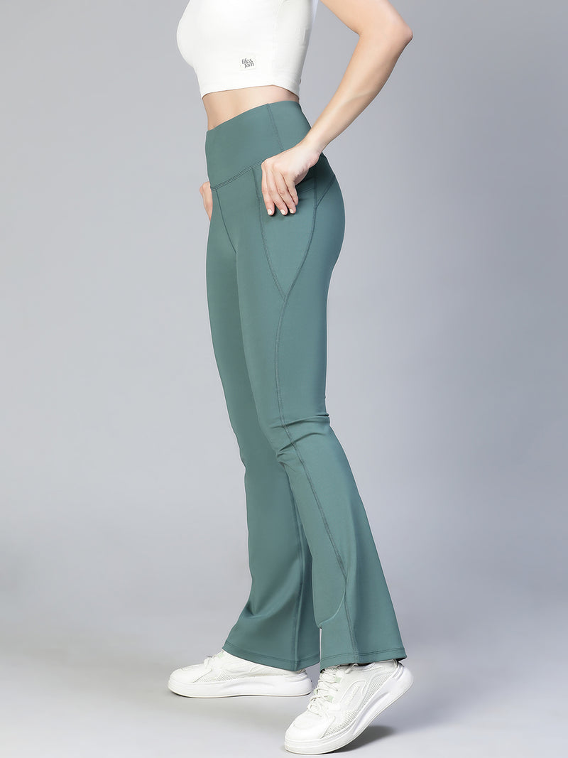 Active Sculpt Flare Forest Green