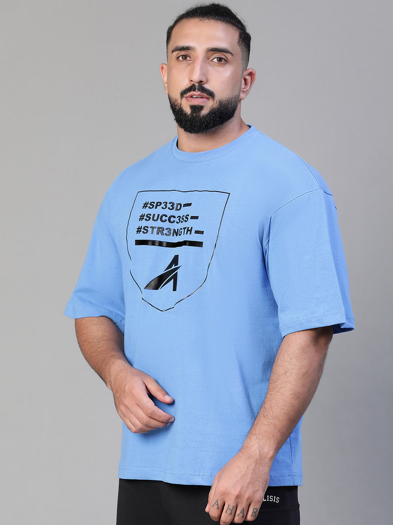 S³ Oversized T-Shirt Blue