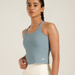 Built In Bra Y Adjustable Top Ice Blue
