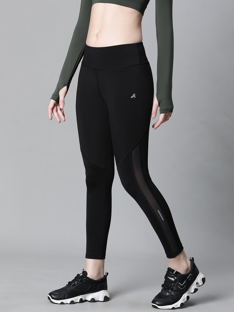 Streamline Panel Legging Black