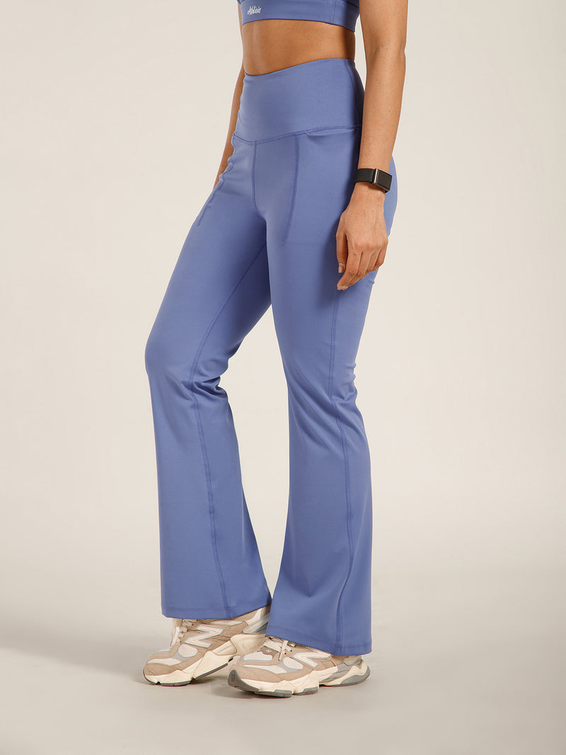 Defined Flare Pant Purple