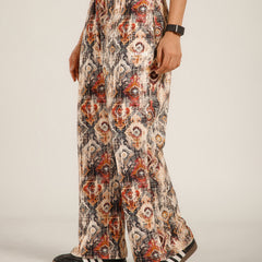 Printed Baggy Heritage Pattern Sweatpants