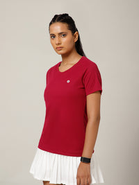 Raglan Sleeve T-Shirt Maroon