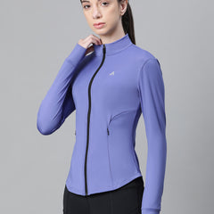 Contour Short Jacket Purple