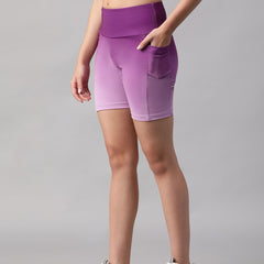 Dual Tone Shorts Purple