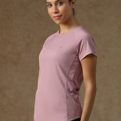 V Panel T-Shirt Lavender