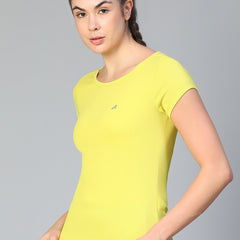 Keyhole T-shirt Apple Green