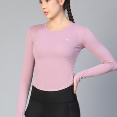 Bodycon Thumbhole T-shirt Lavender