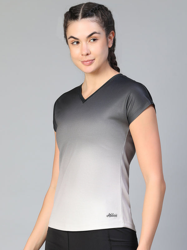 Dual Tone T-Shirt B&W