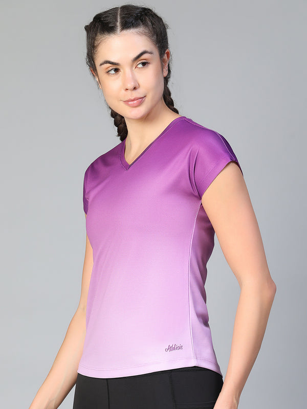 Dual Tone T-Shirt Purple