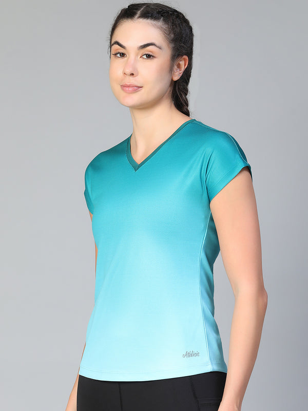Dual Tone T-Shirt Ice Blue