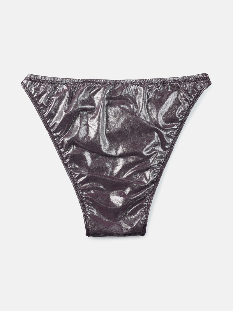 D.Purple Shine Bodybuilding Trunk
