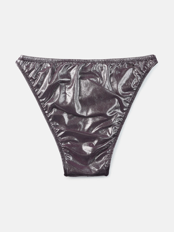 D.Purple Shine Bodybuilding Trunk