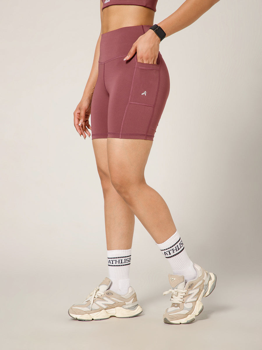 Stealth Active Shorts Mauve