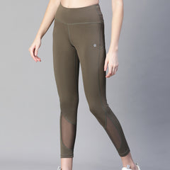 Vapor Mesh Legging Olive