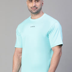 Eagle's Eye Oversized T-Shirt Teal Blue