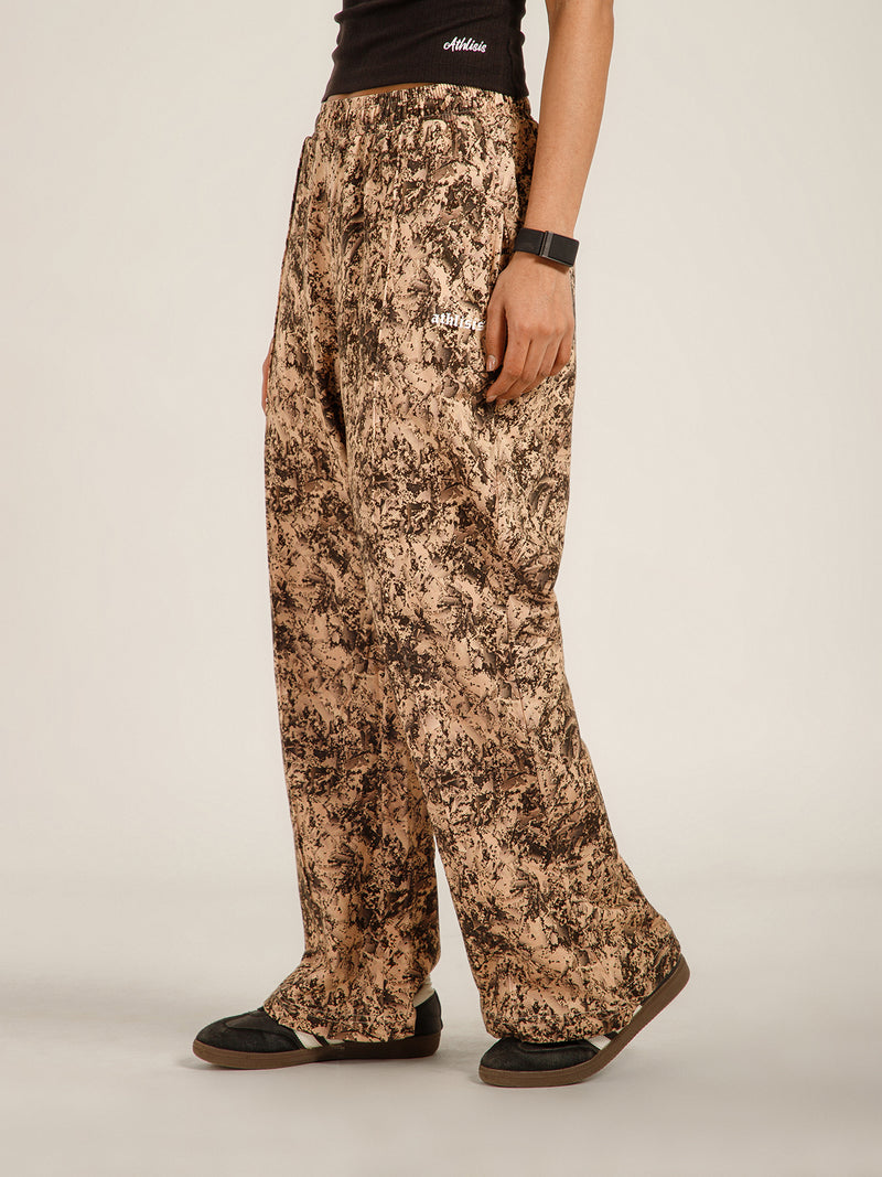 Printed Baggy Storm Wash Sweatpants