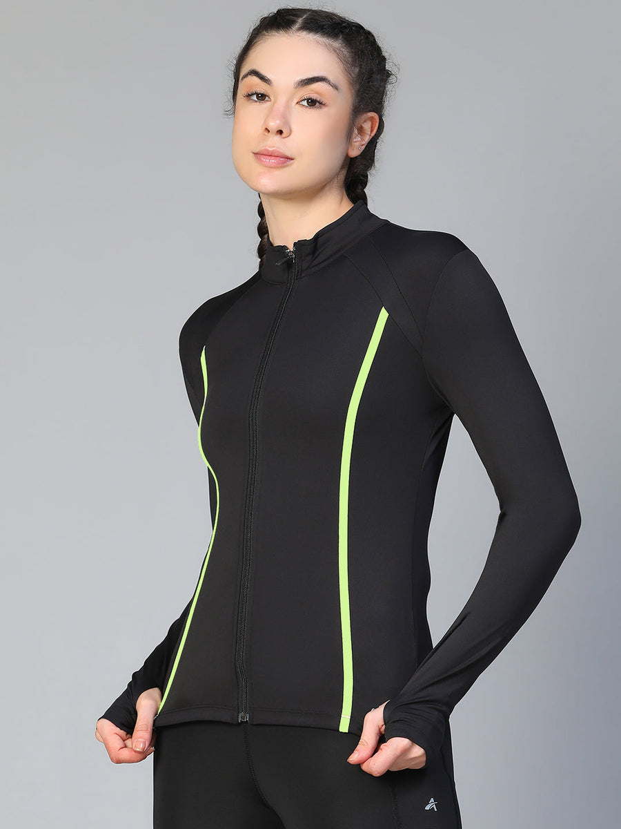 Aero Sculpt Jacket Black Athlisis Sports