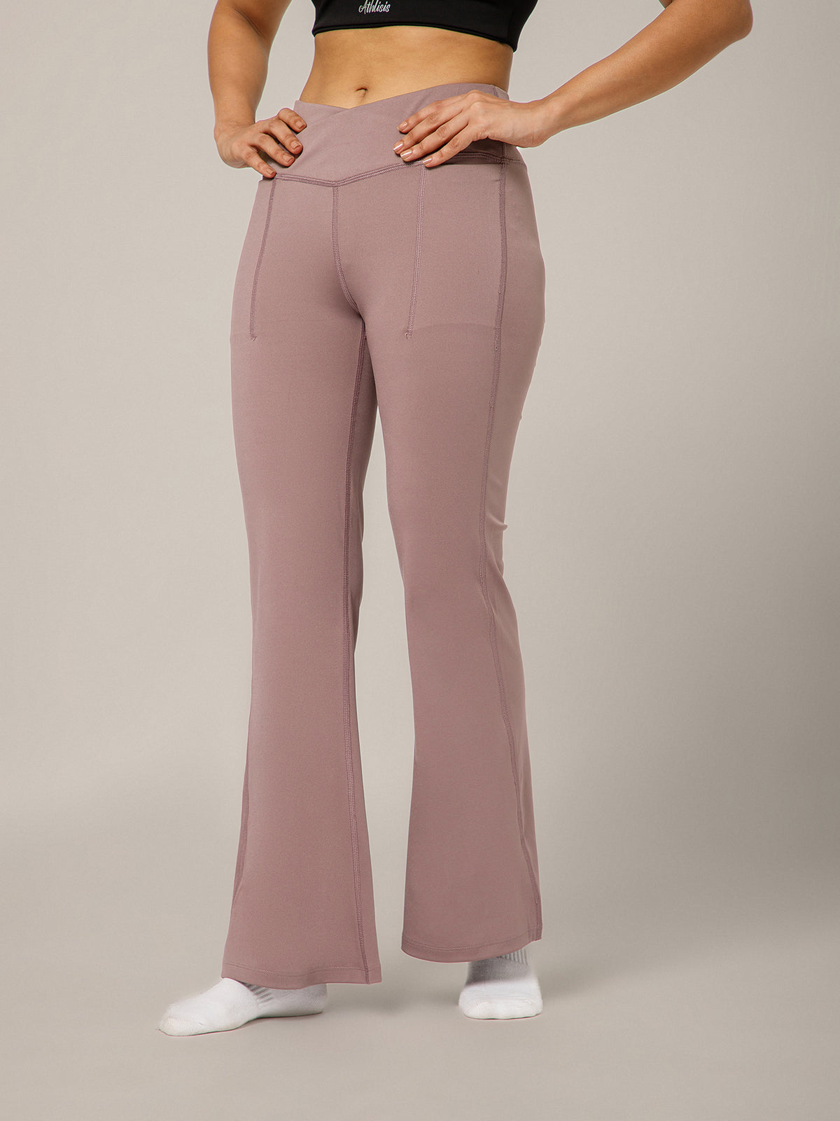 V-Band Go-To Wide Flare Pant Lavender